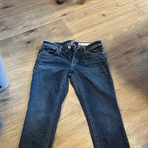 rag & bone Women's Dark Blue Skinny Jeans